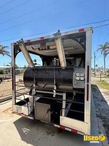 2013 2013 Freedom Barbecue Trailer Barbecue Food Trailer Steam Table Florida for Sale
