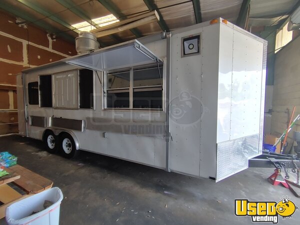 2013 25ft Trailer Kitchen Food Trailer Kitchen Food Trailer Florida for Sale