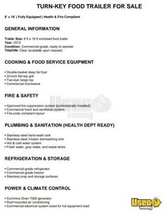 2013 71635vts Kitchen Food Trailer Exterior Customer Counter West Virginia for Sale