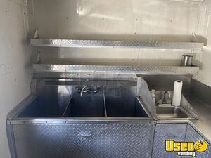 2013 8 X 12 Kitchen Food Trailer Stainless Steel Wall Covers North Carolina for Sale