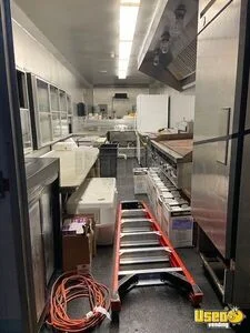 2013 8.5x33ta4g Kitchen Food Trailer Diamond Plated Aluminum Flooring Mississippi for Sale