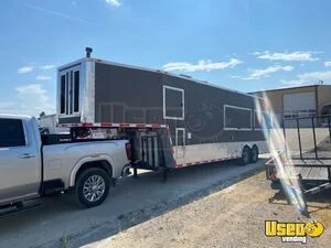 2013 8.5x33ta4g Kitchen Food Trailer Stainless Steel Wall Covers Mississippi for Sale