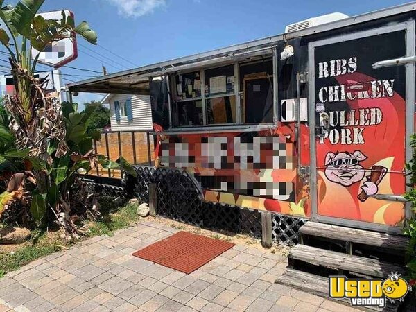 2013 Barbecue Concession Trailer Barbecue Food Trailer Florida for Sale