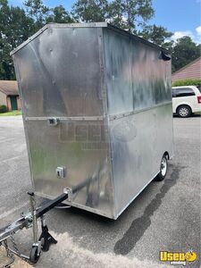 2013 Basic Concession Trailer Concession Trailer Stainless Steel Wall Covers Florida for Sale