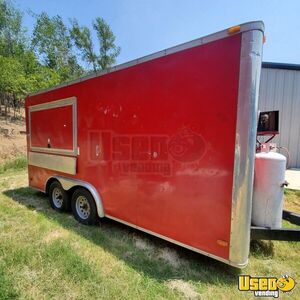 2013 Carg Kitchen Food Trailer Air Conditioning Oklahoma for Sale