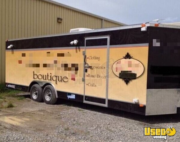 2013 Cargo Tandem Axle Mobile Boutique Trailer Mobile Boutique Texas for Sale