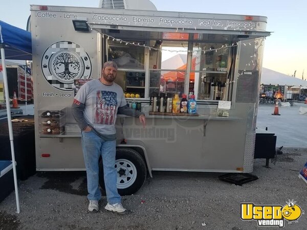 2013 Coffee Concession Trailer Beverage - Coffee Trailer Commercial Blender / Juicer Florida for Sale