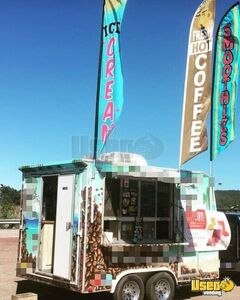 2013 Coffee Concession Trailer Beverage - Coffee Trailer Concession Window New Mexico for Sale