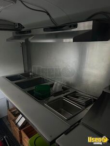 2013 Concession Trailer Stainless Steel Wall Covers Rhode Island for Sale