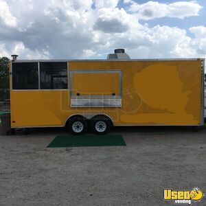 2013 Diamond Cargo Barbecue Food Trailer Hot Water Heater Florida for Sale