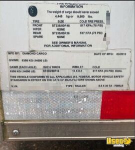 2013 Diamond Kitchen Food Trailer Convection Oven Louisiana for Sale