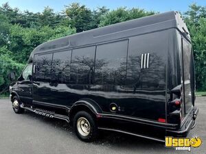 2013 E-350 Turtletop Vanterra Shuttle Bus Interior Lighting New York Gas Engine for Sale