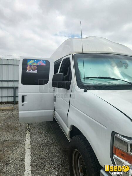 2013 E350 Super Duty Cargo Ice Cream Truck Air Conditioning Texas for Sale