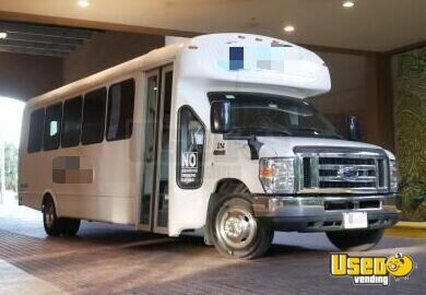 2013 E450 Shuttle Bus Florida Gas Engine for Sale