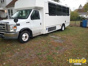 2013 F450 Shuttle Bus Air Conditioning Michigan Gas Engine for Sale