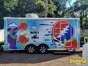 2013 Food Trailer Beverage - Coffee Trailer Concession Window Illinois for Sale