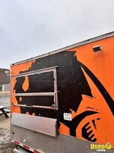 2013 Kitchen Food Trailer Diamond Plated Aluminum Flooring New York for Sale