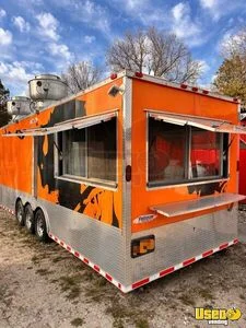 2013 Kitchen Food Trailer Stainless Steel Wall Covers New York for Sale