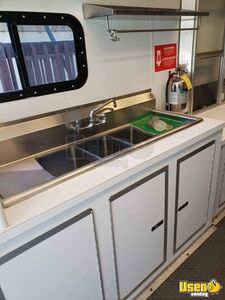 2013 Kitchen Trailer Kitchen Food Trailer Diamond Plated Aluminum Flooring Indiana for Sale