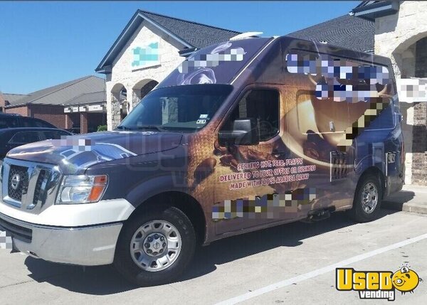 2013 Nv2500 High Top Coffee & Beverage Truck Texas Gas Engine for Sale