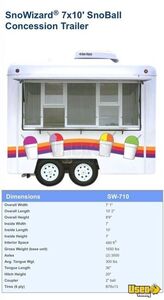2013 Pt710 Snowball Trailer Exterior Customer Counter Alabama for Sale