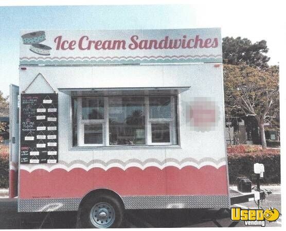 2013 Quality Concessions Ice Cream Trailer California for Sale
