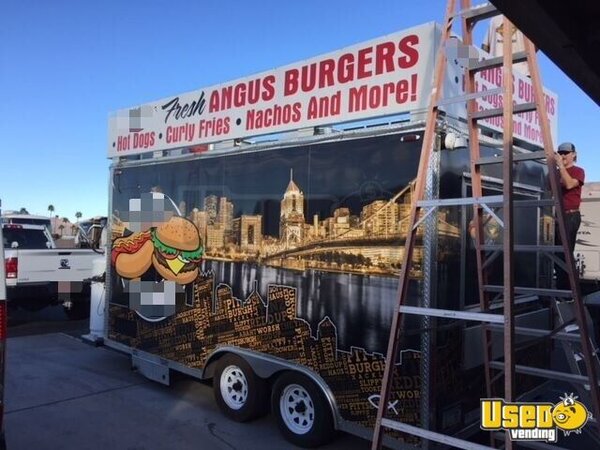 2013 Quality Trailer Manufacturing Kitchen Food Trailer Arizona for Sale