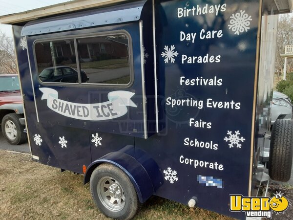2013 Shaved Ice Concession Snowball Trailer Air Conditioning Kentucky for Sale