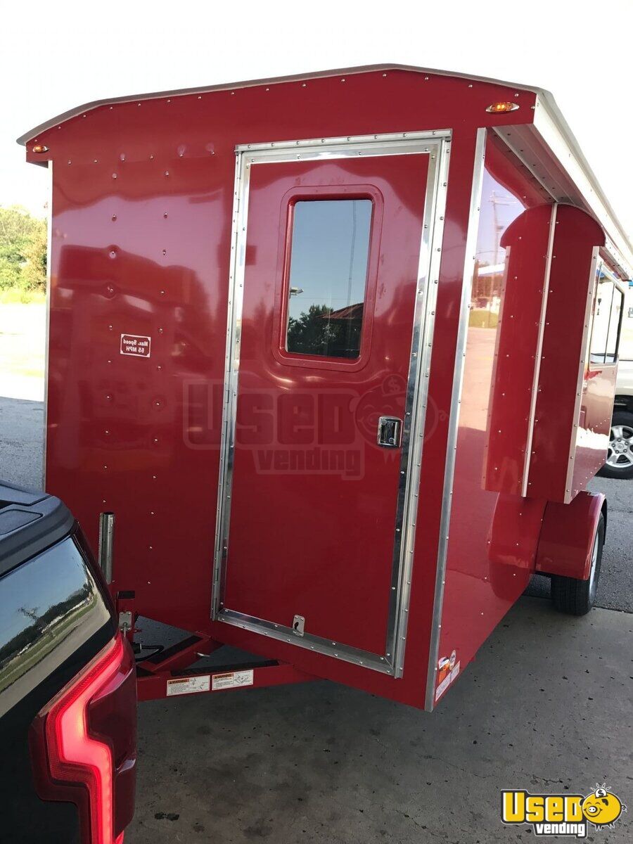 6 X 12 Sno Pro Shaved Ice Concession Trailer Snowball