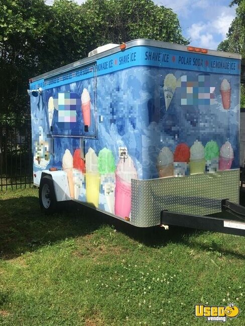 2013 Shaved Ice Concession Trailer Snowball Trailer North Carolina for Sale