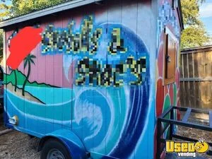 Steel Framed 2013 - 9' x 10' Shaved Ice - Snowball Concession Trailer for Sale in Texas!