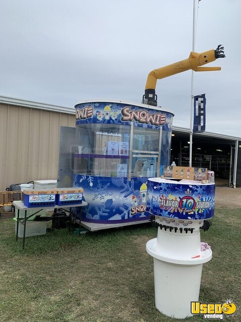 2013 Snowie 8'x5' Snowball Trailer Texas for Sale