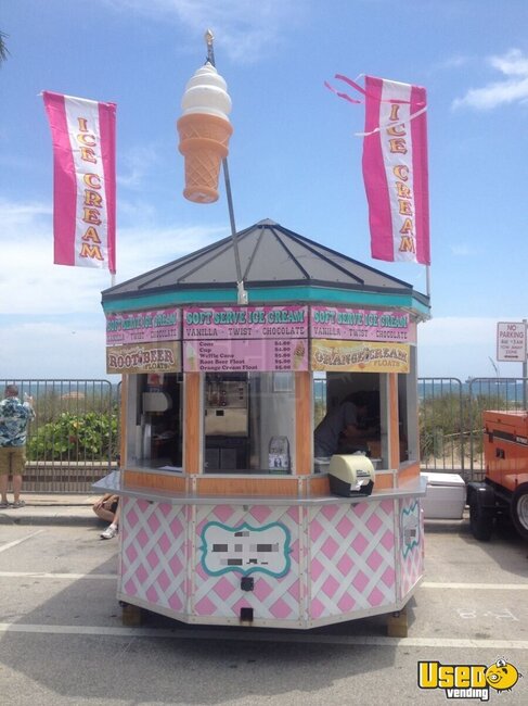 2013 Soft Serve Ice Cream Concession Trailer Ice Cream Trailer Florida for Sale