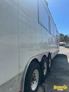 2013 Ta4g Gooseneck Kitchen Concession Trailer Kitchen Food Trailer Stainless Steel Wall Covers North Carolina for Sale