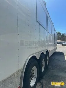2013 Ta4g Gooseneck Kitchen Concession Trailer Kitchen Food Trailer Stainless Steel Wall Covers North Carolina for Sale