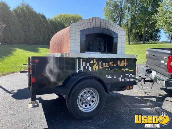 2013 Wood-fired Pizza Oven Trailer Pizza Trailer Iowa for Sale