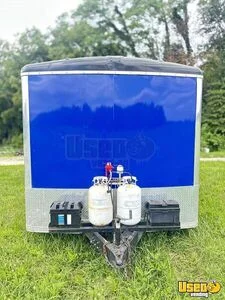 2014 18ft Enclosed Kitchen Food Trailer Awning Indiana for Sale