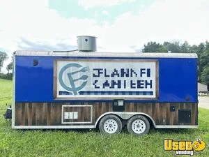 2014 18ft Enclosed Kitchen Food Trailer Cabinets Indiana for Sale