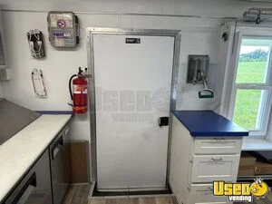 2014 18ft Enclosed Kitchen Food Trailer Flatgrill Indiana for Sale