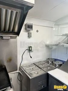 2014 18ft Enclosed Kitchen Food Trailer Microwave Indiana for Sale