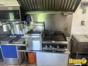 2014 18ft Enclosed Kitchen Food Trailer Prep Station Cooler Indiana for Sale