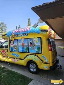 2014 2500 Chev Transit Van Snowball Truck Removable Trailer Hitch California Gas Engine for Sale