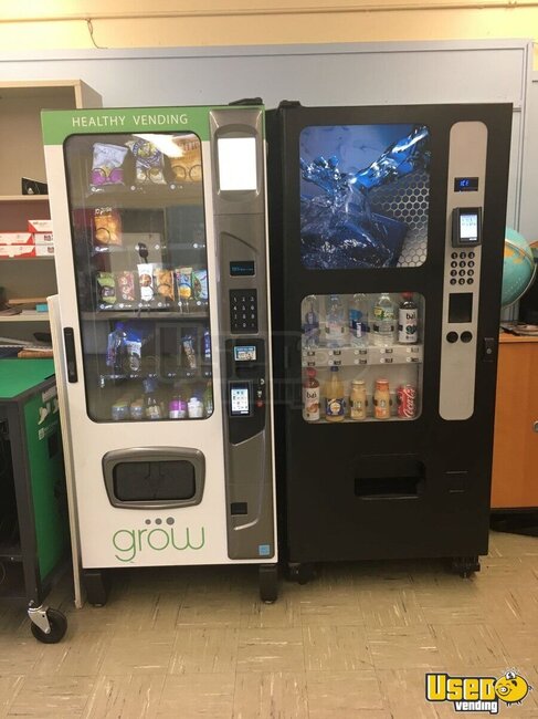 2014 2x Alpine Vt5000 2x Alpine Vt3000 4x Summit 500 Healthy Vending Machine New York for Sale