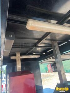 2014 Barbecue Concession Trailer Barbecue Food Trailer Interior Lighting Texas for Sale