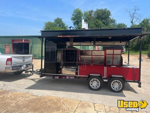 2014 Barbecue Concession Trailer Barbecue Food Trailer Texas for Sale