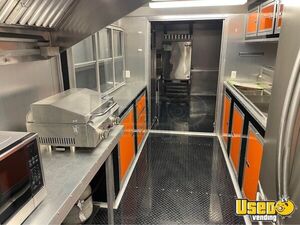 2014 Barbecue Food Trailer Diamond Plated Aluminum Flooring Texas for Sale