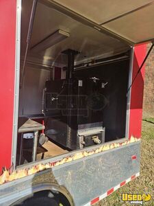 2014 Barbecue Trailer Barbecue Food Trailer Concession Window North Carolina for Sale
