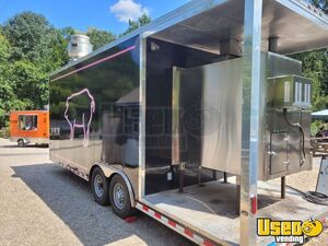 2014 Bbq Trailer Barbecue Food Trailer Concession Window Connecticut for Sale