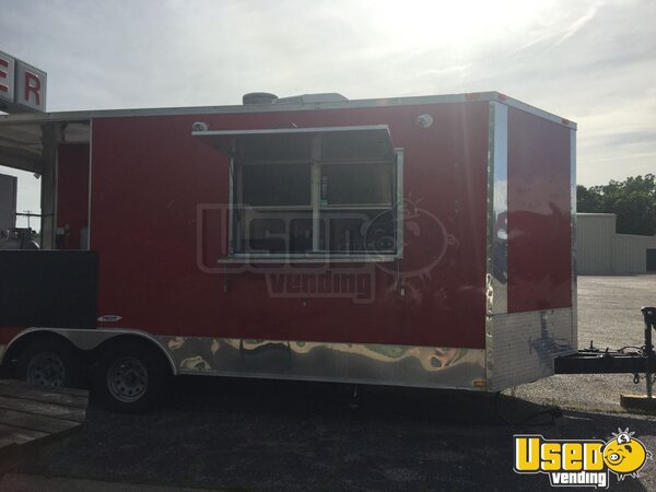 2014 Cadillac Cookers Barbecue Food Trailer Kansas for Sale