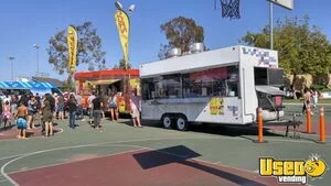 2014 8' x 18' Kitchen Food Trailer with Fire Suppression System | Concession Trailer for Sale in California!